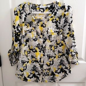 NY&Co floral blouse